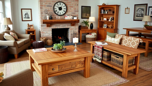 Rustic Wooden Furniture Ideas for Cozy Homes