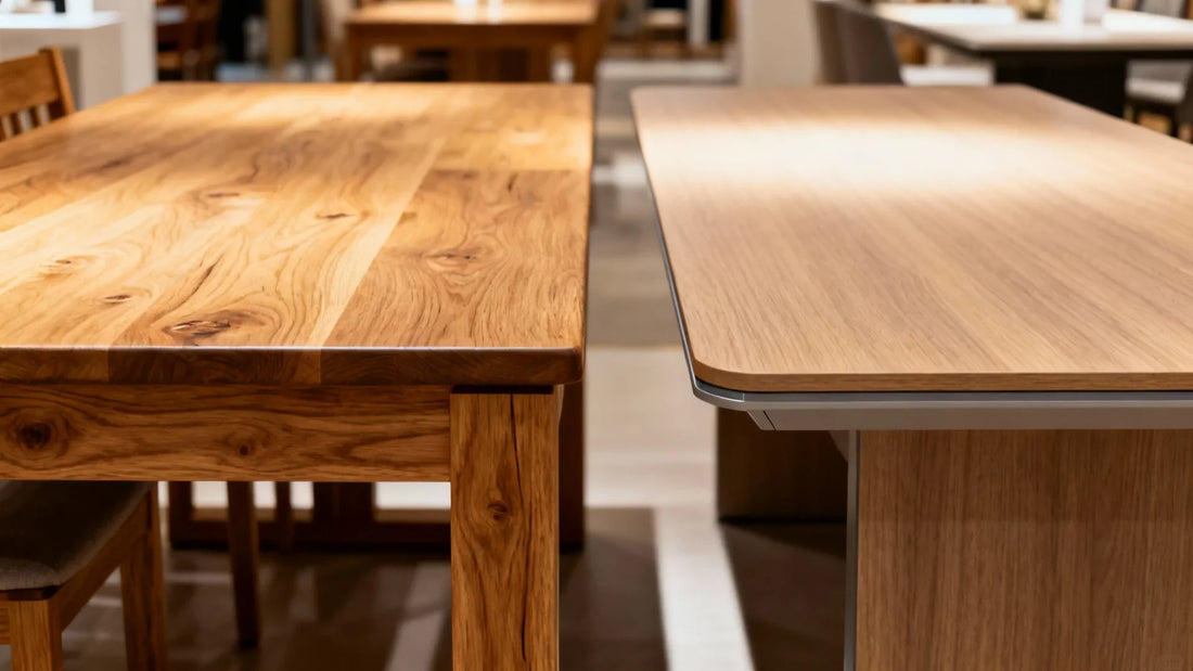 Solid Wood vs Engineered Wood – Which Is Better image prompt