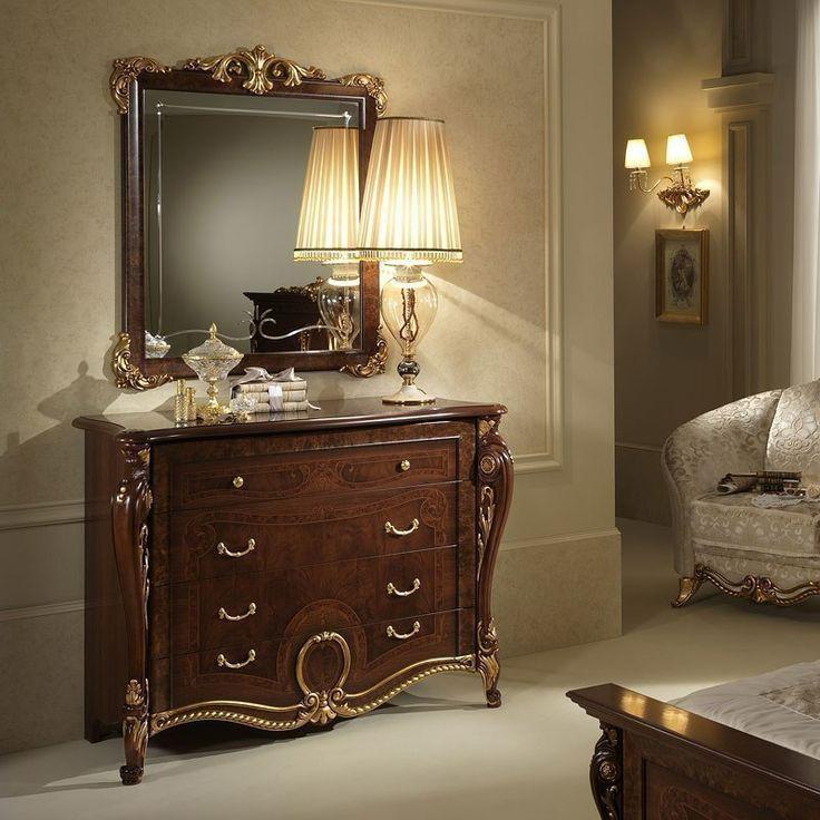 Brown Sheesham Bed Set